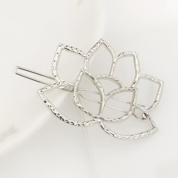 Lotus Flower Hair Clip - Picture 2 of 3
